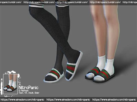 ts4 mens gucci slides|sims 4 gucci skirts.